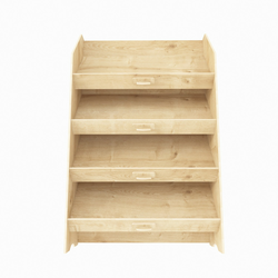 HANAH HOME Polica za knjige Aros Oak