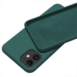 MCTK5-HUAWEI Nova 9 Futrola Soft Silicone 159 43338, Tamnozelena