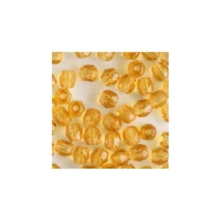 Češke perle polirane 4mm topaz