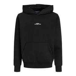 Jack & Jones Junior Majica JJBAY črna/bela