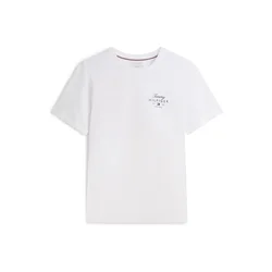 TOMMY HILFIGER Majica  črna / bela