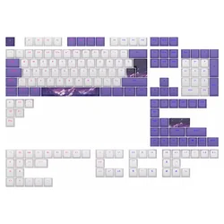 Keycaps Dark Project Violet Horizons ANSI & ISO