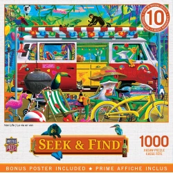 Masterpieces - Puzzle Van Life - 1 000 kosov