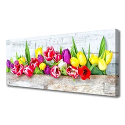 tulup.si Slika na platnu Tulipani rože narava 120x60 cm