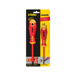 FELO Set šrafcigera Ergonic VDE XENO SL/PZ 41792191 2 kom u blisteru