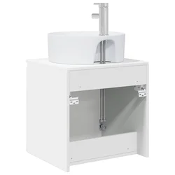 Umivaonik s policom Bijela 49,5 x 44,5 x 65 cm