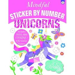 Mindful Sticker by Number Unicorns