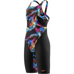 Speedo fastskin endurance+ max kneeskin junior– black/multi 152cm