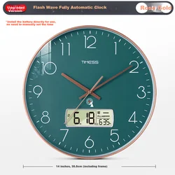 Timess Zidni sat, 36 cm, Zeleni