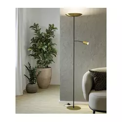 Eglo 901979 - LED prigušiva podna lampa CONIVARINO LED/26,5W/230V +LED/4W zlatna