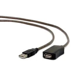 Gembird A/USB A M/F 10m USB 2.0 kabl Crno