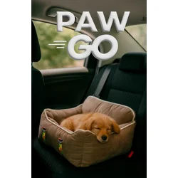 Paws & Whiskers Krevet za ljubimce Paw Go, 40x55x15 cm, Bež