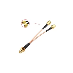 RF Spliter Y SMAF na 2x SMAM