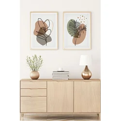 Wallity Uramljena slika Huhu114, 50x70 cm , 2 dela