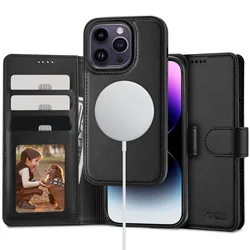 OVITEK TECH-PROTECT WALLET MAGSAFE IPHONE 15 PRO MAX BLACK
