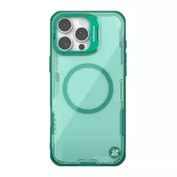 Maska Nillkin Iceblade Prop Magnetic za iPhone 16 Pro Max zelena (sa otvorom za kameru)