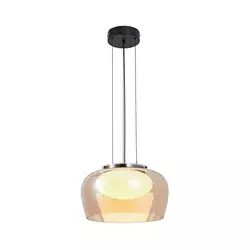 Viseći luster INSIEME na sajli 1xGX53/10W/230V zadimljeno bež