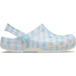 CROCS Dečije papuče Classic Gingham 210988-16S, Belo-plave