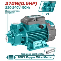 TOTAL Pumpa za vodu, 370W, 35L/min