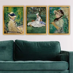 Wallity Set uramljenih slika 3AC_UN145358 , 3 Dela