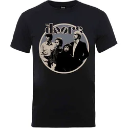 The Doors Majica Retro Circle Unisex Black 2XL