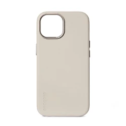Decoded usnjeni ovitek za iPhone 15 - bež