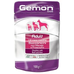 Gemon Hrana Za Pse, Govedina Sa Šunkom, Sos, Adult, 100g