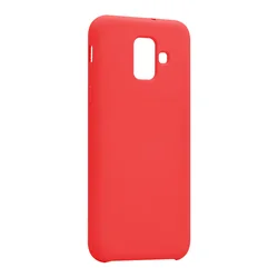Maska Velvet touch za Samsung A6/ A600F (2018), Crvena