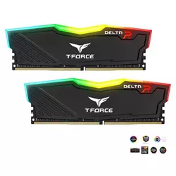 TEAM GROUP RAM DELTA RGB DDR4 GAMING 16GB (2x8GB), (TF3D416G3000HC16CDC01)