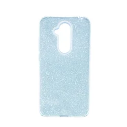 Maska za telefon GLITTER 3IN1 za Nokia 7.1 Plus, Srebrna