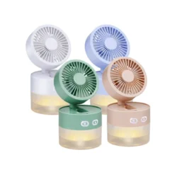 Stoni ventilator fi 11x13.1cm sa raspršivačem i led svetl. sort Lifetime Air