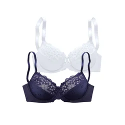 PETITE FLEUR Nedrček marine/bela