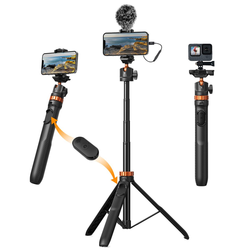K&F MS04 Tripod Phone Selfie with Stick Bluetooth Remote Control