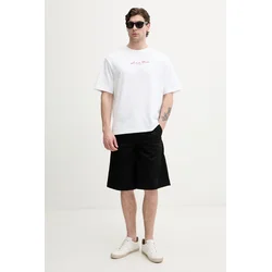 Calvin Klein Jeans Majica TRVL LINES rdeča/črna/bela