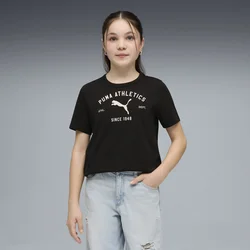 PUMA Class Graphic Tee Youth, Clothing, Black, 15-16Y