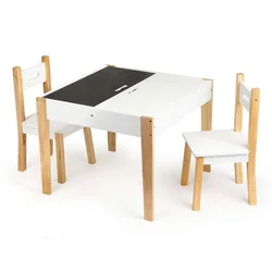 ECO TOYS Dečiji set Sto + 2 stolice