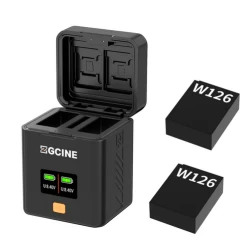 ZGCINE Charging Case for Fujifilm NP-W126S Battery