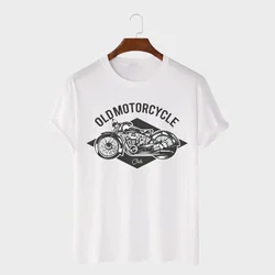 MAFIMI Majica Oldmotorcycle, Bela