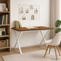 vidaXL Kvadratna jedilna miza 120 x 80 x 75 cm Masiven les akacije