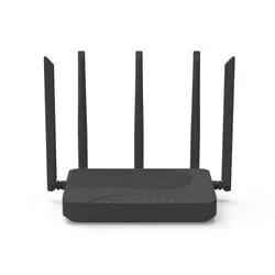 BdCom GP1706-4GV xPON Voice WiFi ONU, 1-Port GPON/EPON (SC/UPC), 4-Port Gigabit RJ45 + 1-Port RJ11(POTS), 5 external antennas (3000M WIFI6)