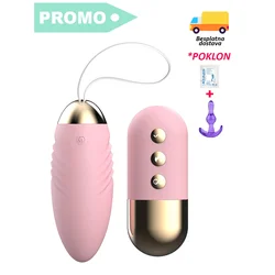 Bežično vibro jaje sa grejanjem – Pink