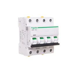 Schneider Odklopnik 4P C 6A 6kA AC iC60N-C6-4 Acti9 A9F04406