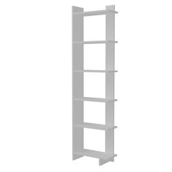 HANAH HOME Polica za knjige Order White