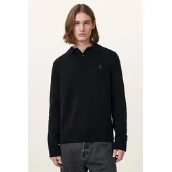 AllSaints pulover moški z viskozo STATTEN