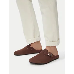 Natikači Guess Jeans EO-KANSAS-02 125AM Temno rjava