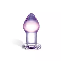 GLÄS analni čep Amethyst