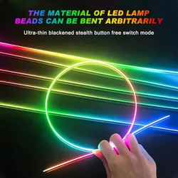 Auxito rgb ambijentalno osvetljenje za enterijer automobila fwd-rgb-1t18 ( AUX026 )