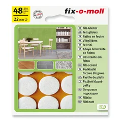 Matica filc 22mm,48kom bela