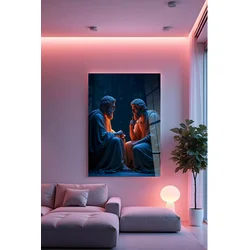 Wallity Slika Hhlneon0014, 60x90 cm