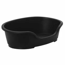 MODERNA Krevet za pse i mačke Domus, M, Crni, 60 cm